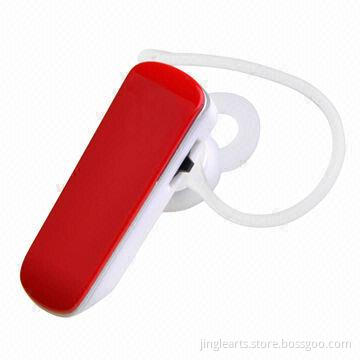 Bluetooth Earphones, Long Standby Time, Connects 2 Mobiles at One Time, Headset/Handsfree/A2DP